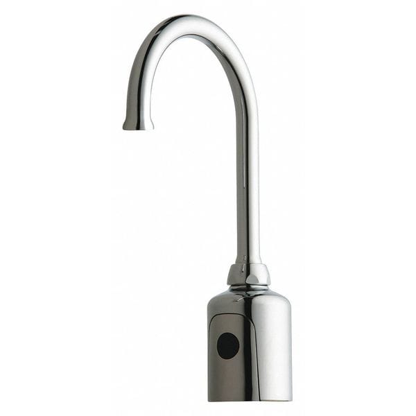 Gooseneck Electonic Sensor Faucet, 2 Handles