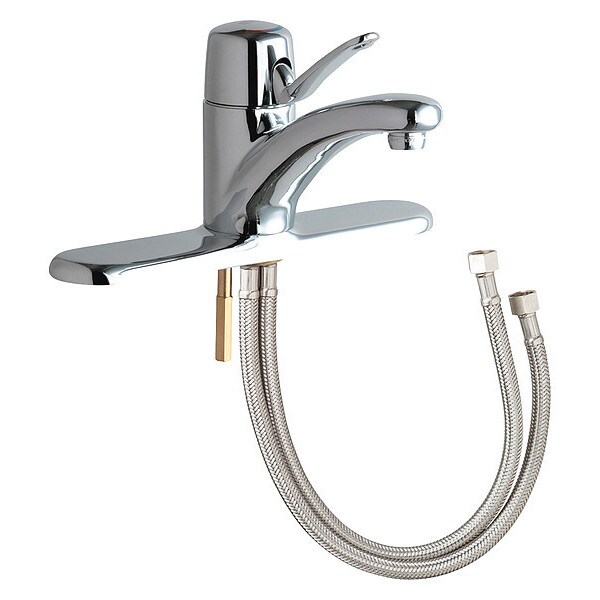 Single Handle 8" Mount, Bathroom Faucet, Chrome plated