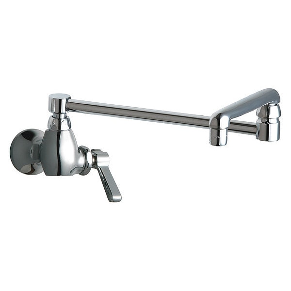 Single Handle Single Sink Faucet, Chrome plated 1 Hole