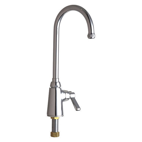 Manual Service Sink Faucet, Single Hole Mount, Chrome plated 1 Hole