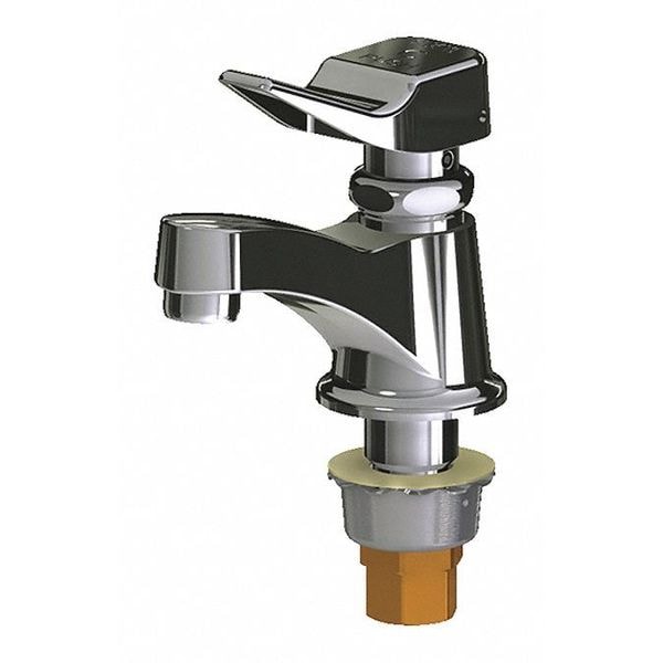 Single Supply Metering Sink Faucet