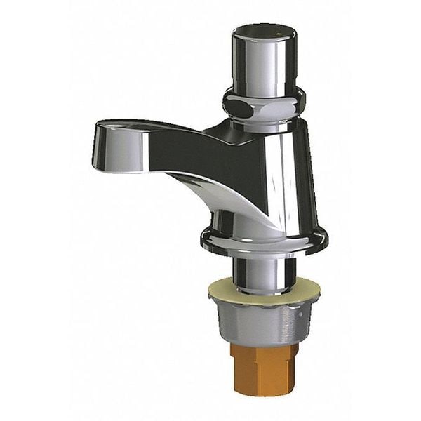 Metering Single Faucet Metering, Single Hole Mount, Chrome plated 1 Hole
