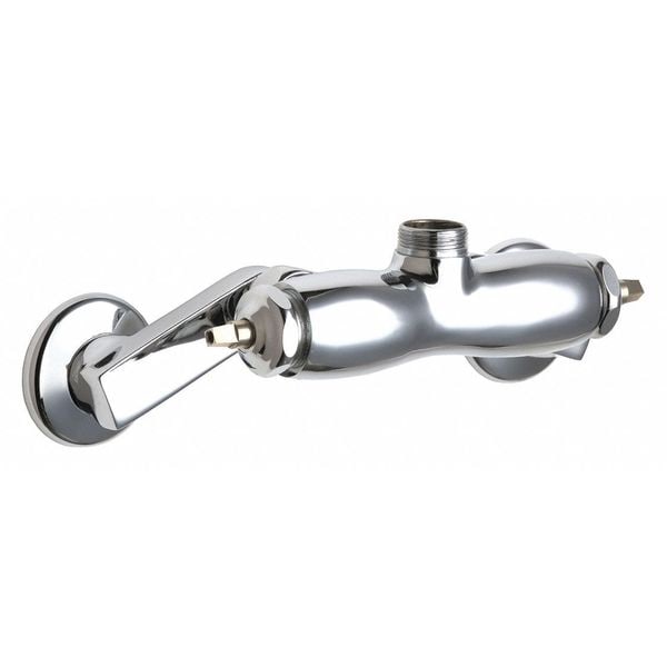 Manual Sink Faucet, 3" - 8-3/8" Mount, Chrome plated
