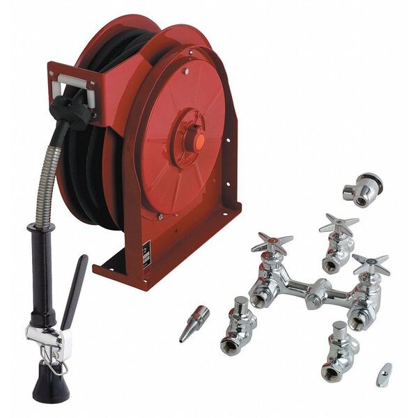 Hose Reel Assembly With Fitting