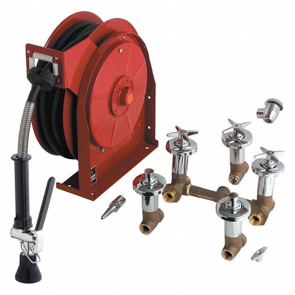 Hose Reel Assembly With Fitting