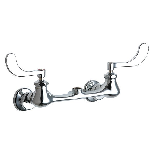 Dual-Handle Bathroom Faucet, 7-1/4" to 8-3/4" Adjustable Mount, Chrome plated