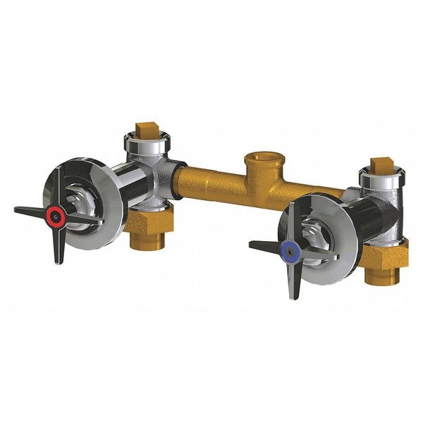Valve, Polished Chrome, Wall