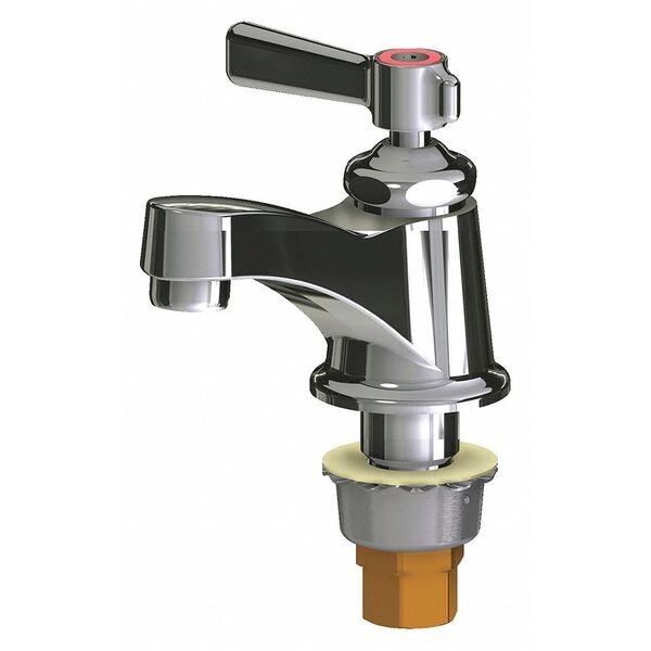 Manual Faucet Repair Part, Single Hole Mount, Chrome plated 1 Hole