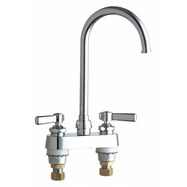 Manual Bar/Pantry Faucet, 4" Mount, Chrome plated