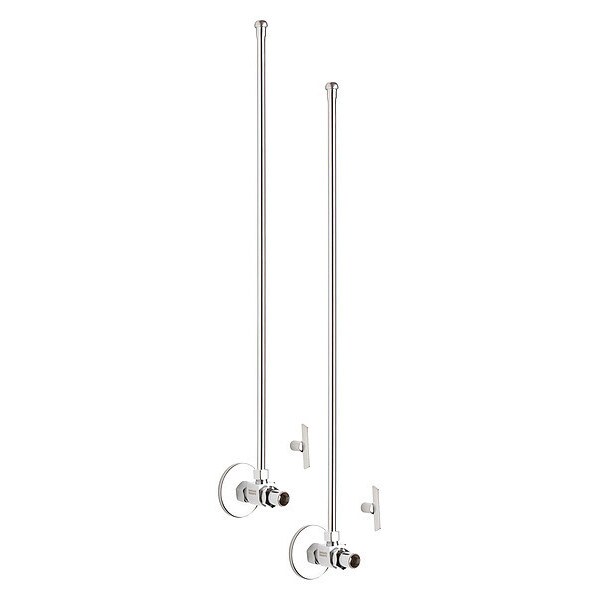 Angle Stop Compression Valve With Supply