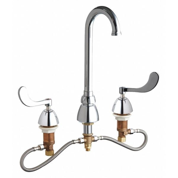 Concealed Kitchen Sink Faucet, Manual, 6" to 26" Mount, Commercial