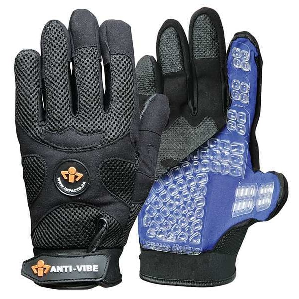 Anti-Vibration Gloves, Full, XL, PR