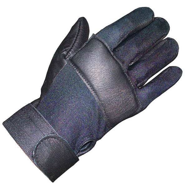 Anti-Vibration Gloves, Leather, M, Right