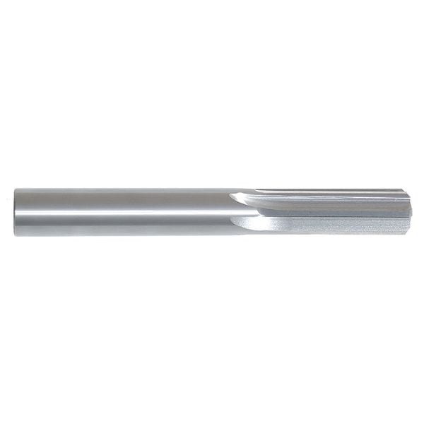 Chucking Reamer, 0.1240In, 4 Flute, Carbide