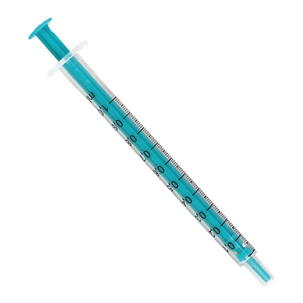 Syringe, 1mL, PK100