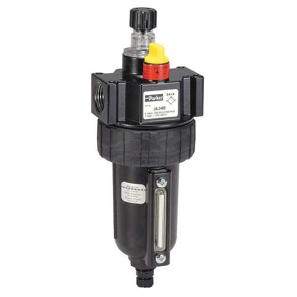 Air Line Lubricator, 1/2In, 90 cfm, 250 psi