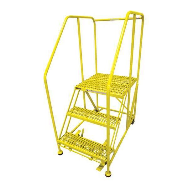 Work Platform, 3 Step, Steel, 60In. H.