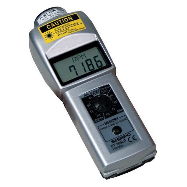 Tachometer, 6 to 99,999 rpm