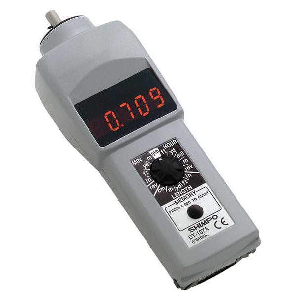 Tachometer, 0.10 to 25,000 rpm