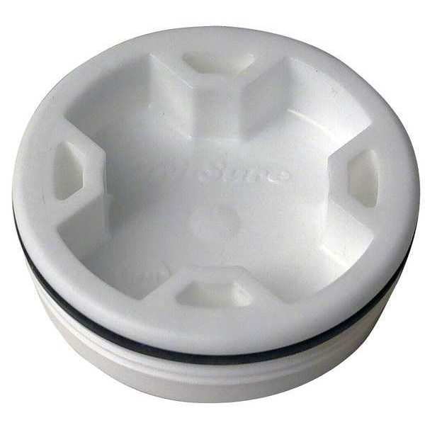Drum Plug, 2 In., Poly, Buna Gasket, PK10