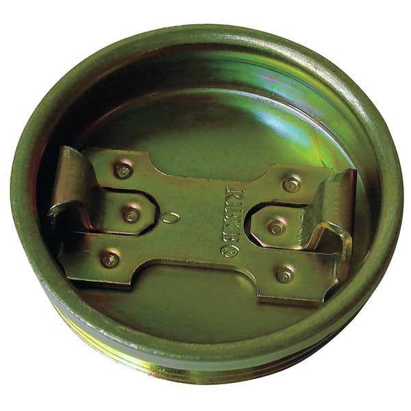 Drum Plug, Round Head, 2 In., Steel, PK10
