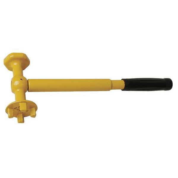 Drum Plug Torque Wrch, 14-1/2in, Cast Iron