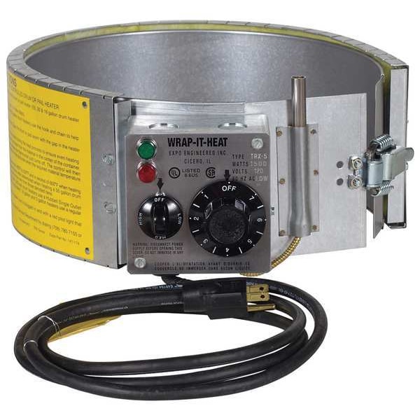 Pail Heater, Electric, 5 gal., 120V