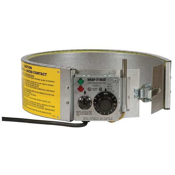 Drum Heater, Electric, 16 gal., 120V