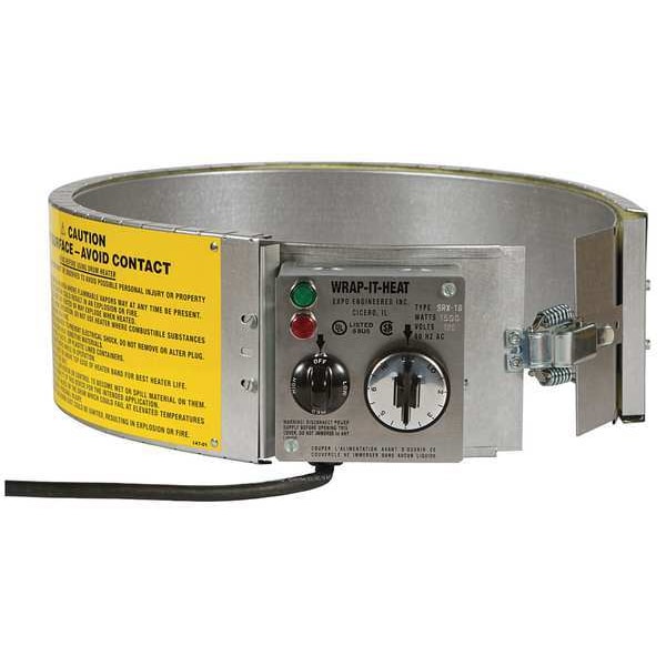 Drum Heater, Electric, 16 gal., 120V