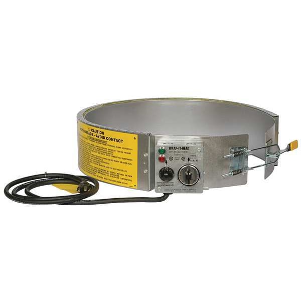 Drum Heater, Electric, 30 gal., 120V