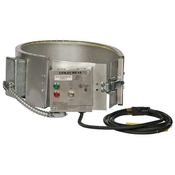 Drum Heater, Electric, 16 gal., 100W