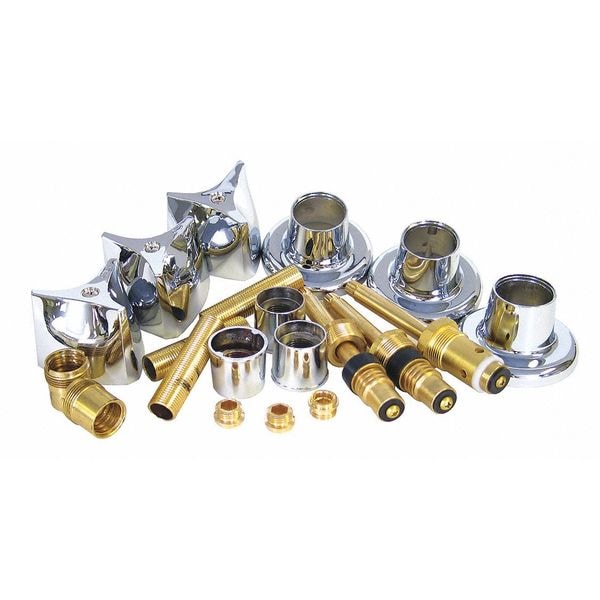 Shower Valve Rebuid Kit, 3 Handle