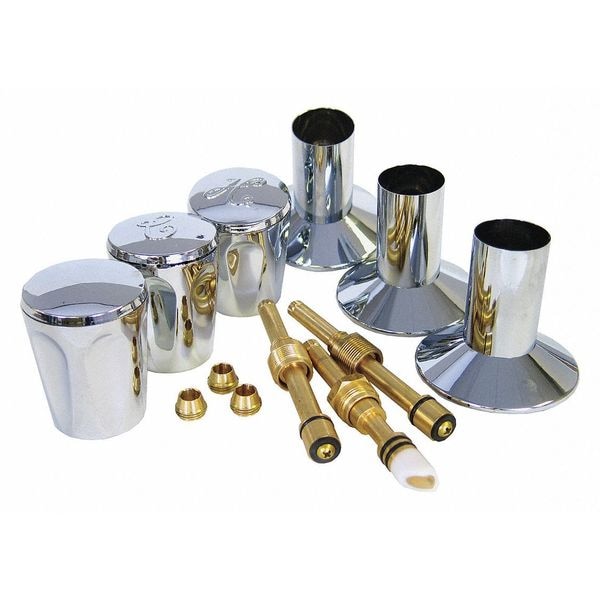 Shower Valve Rebuild Kit, 3 Handle