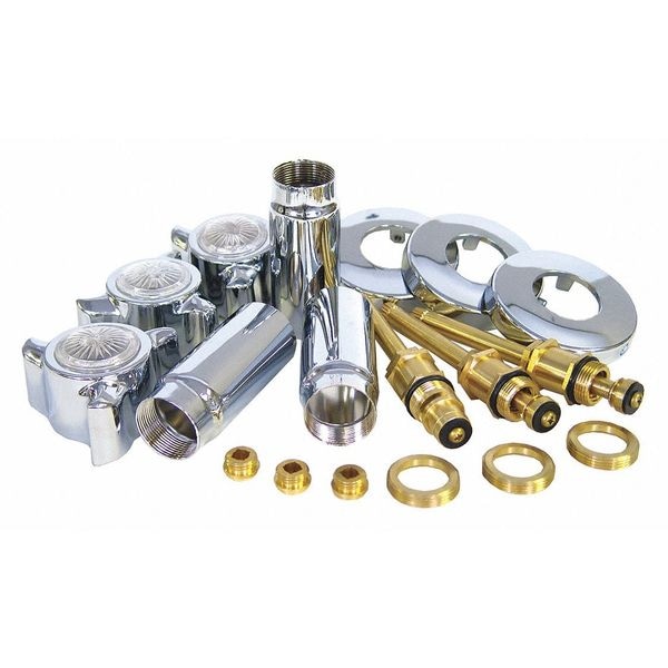Shower Valve Rebuild Kit, 3 Handle