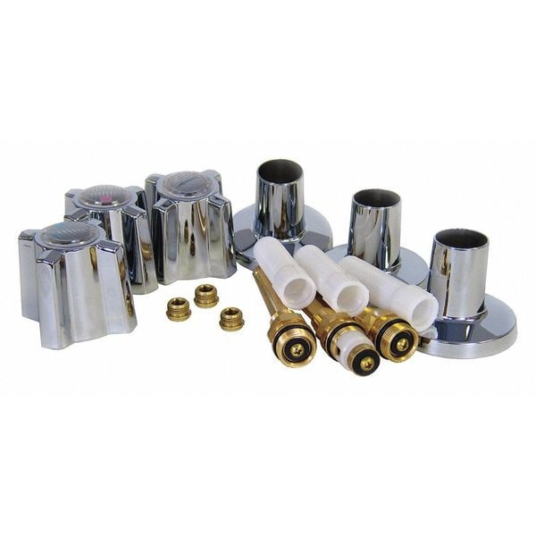 Shower Valve Rebuild Kit, 3 Handle
