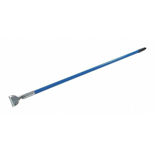 60" Fbrgl Dust Mop Hdl ClpOn Ctr, 60", Bl, Package Quantity 12, Fiberglass