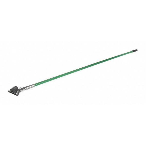 60" Fbrgl Dust Mop Hdl ClpOn Ctr, 60", Gr, Package Quantity 12, Fiberglass