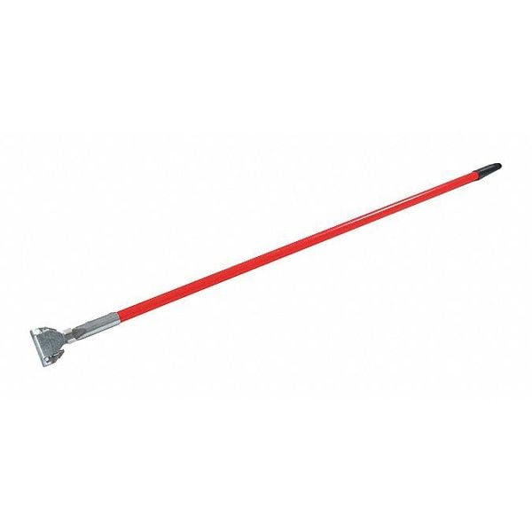 60" Fbrgl Dust Mop Hdl ClpOn Ctr, 60", Rd, Package Quantity 12, Fiberglass
