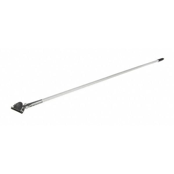 60" Fbrgl Dust Mop Hdl ClpOn Ctr, 60", Wt, Package Quantity 12, Fiberglass