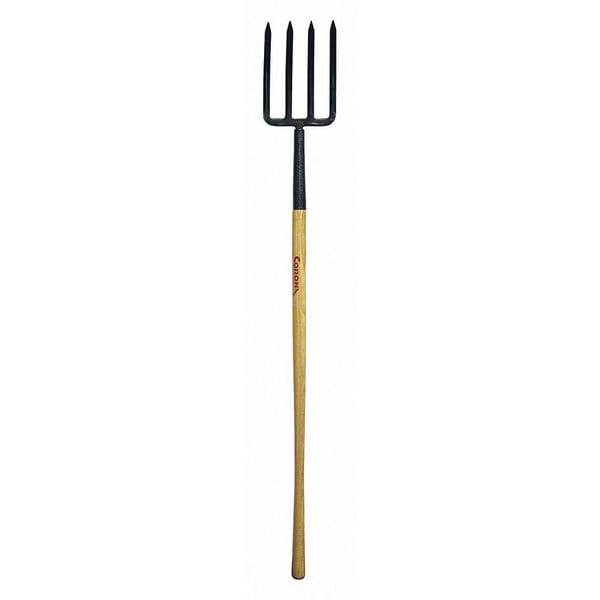 Digging Fork, 4 Tine, 48" Ash Wood Handle