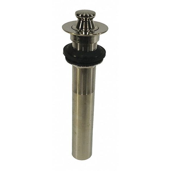 Lavatory Drain, w/o Ovf, Brushed Nickel