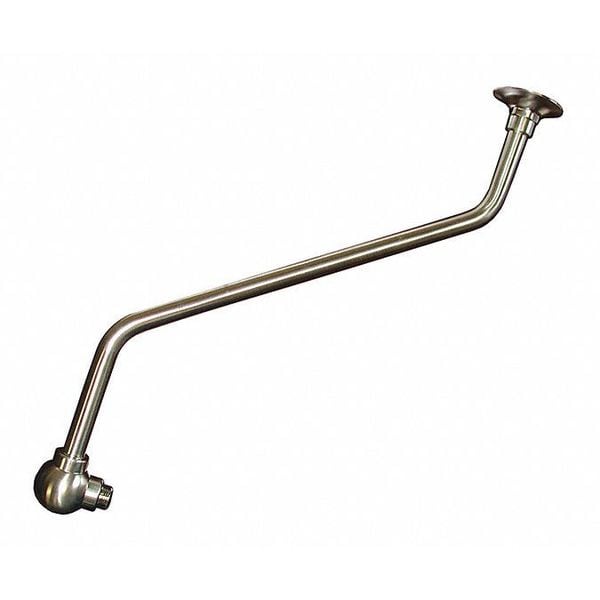 Double Offset Shower Arm, BN, 1/2"