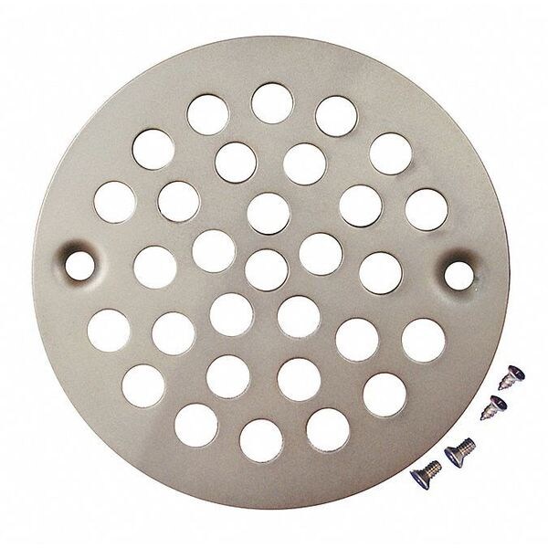 Strainer, w/Screws, OilRubbedBronze, 4-1/4"