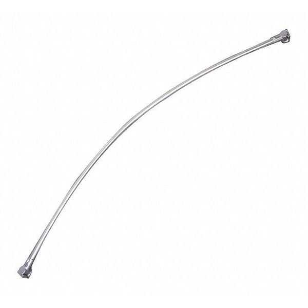 Chrome Plated Curved Shower Rod