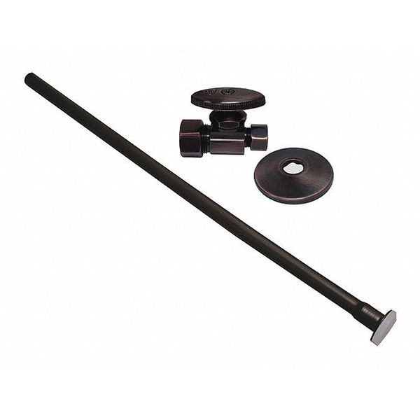 Closet Supply Kit, Angled, RB, 3/8x5/8"