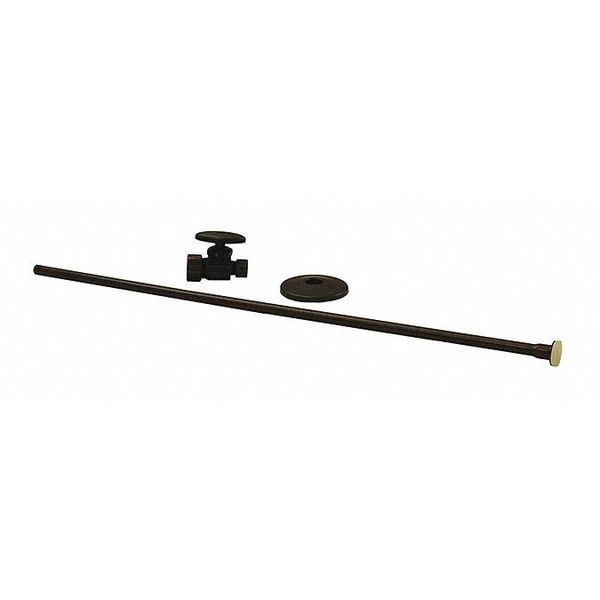 Closet Supply Kit, Straight, RB, 3/8x5/8"