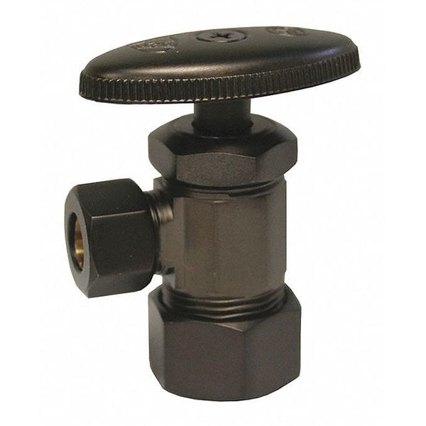 Angle Stop, RB, 5/8"Comp.x3/8"Comp.