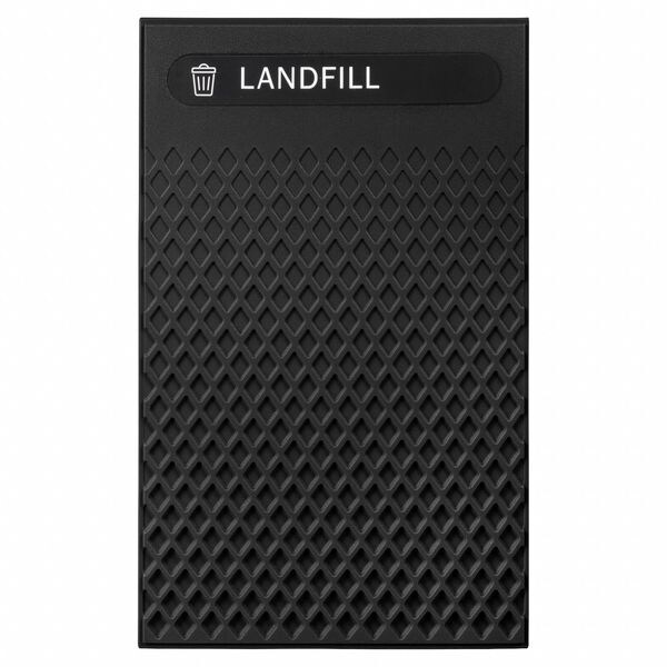 Panels, Fits 50 gal/51 gal, Black, PK4
