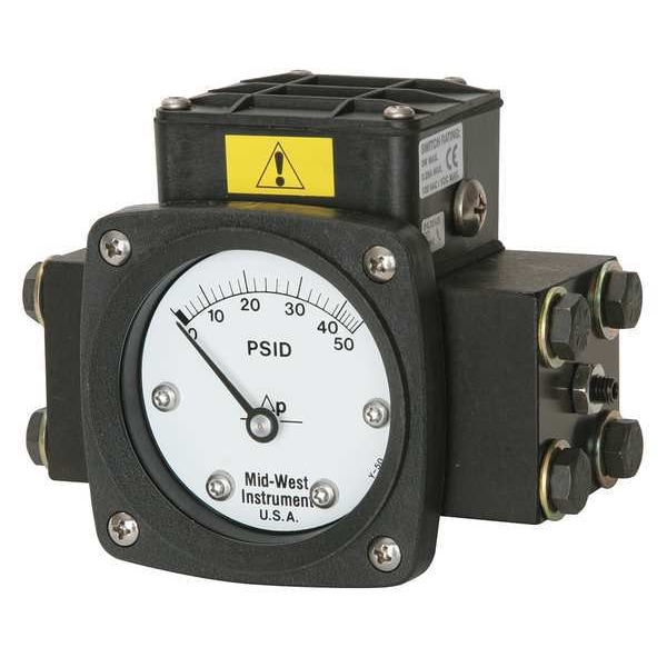 Pressure Gauge, 0 to 100 psi