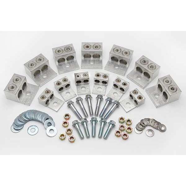 Mechanical Lug, 800 kcmil Max, 1 Conductor, 1/2 in Stud, Aluminum